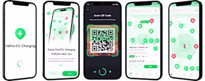 EV Charging App Design