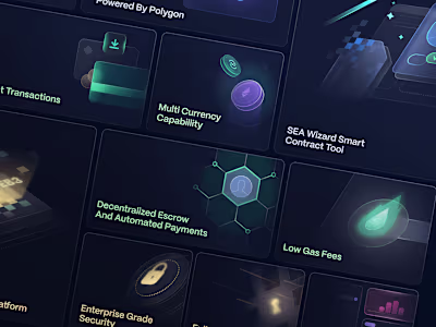 Illustrations for Fin-tech Startup Website 