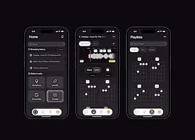 Chordai app redesign