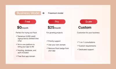 Pitch Deck Design For Floot