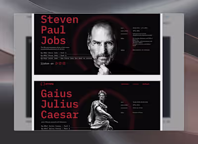 How to Take Over the World Podcast Website Design