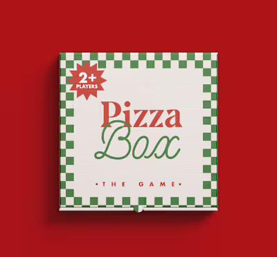 Pizza Box: Card Game Packaging Design 