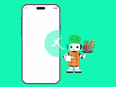 Food schedule Lottie JSON animation