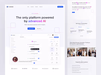 SaaS Product Landing Page