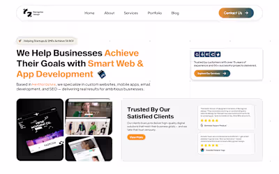 Recoginse Digital Website Redesign