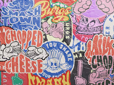Super Smash Burgs | Branding & Illustration