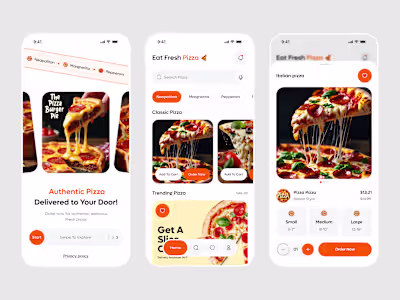 Food Delivery App UI