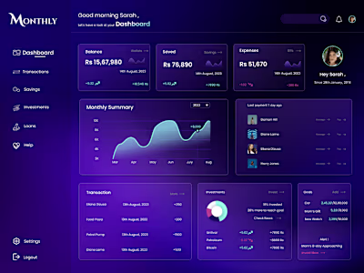 Financial Dashboard