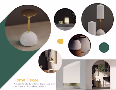 Home Decor Product Visualization