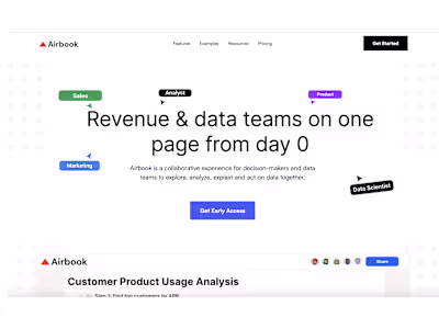 Airbook | Revenue & data teams on one page from Day 0