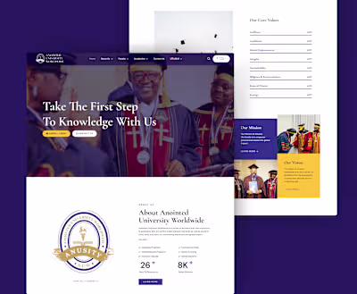 Anusity Worldwide-Website Design & Development, Content Creation