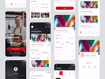 Event Staffing app