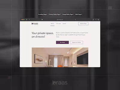 Braas Website Design and Development
