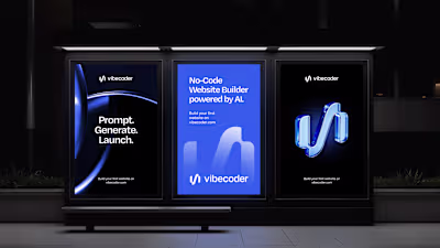 🔥 Prompt. Generate. Launch. One of recent brand works - Vib...