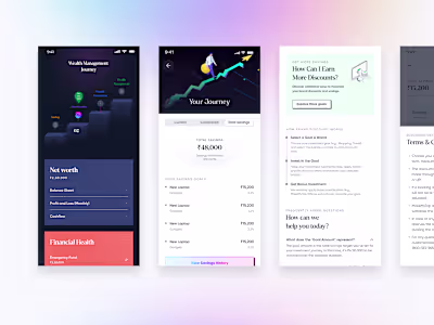 Wealth Management Journey – Goal-Based Savings UI
