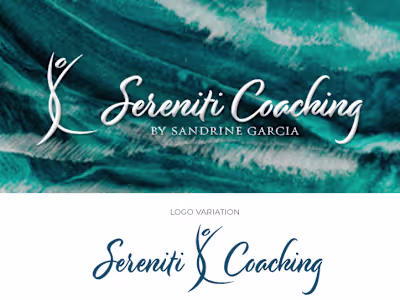 Branding: Sereniti Coaching by Sandrine Garcia