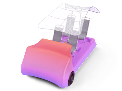 Human EV // Assisted Pedal 4 seats Vehicle
