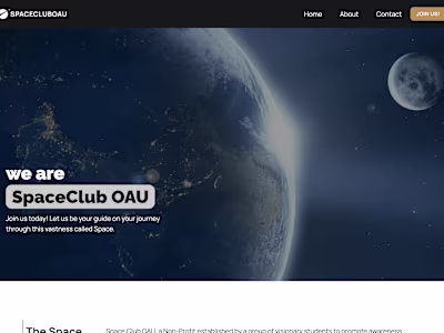 Home - Space Club OAU