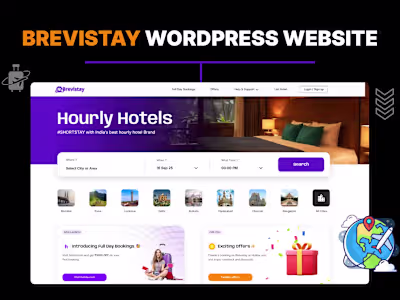 Brevistay | Wordpress Website