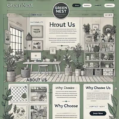 GreenNest – Business Website