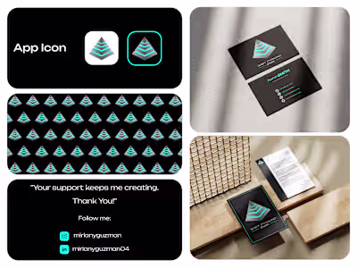 A modern, minimal logo created for Grey Pyramid Studio, a br...