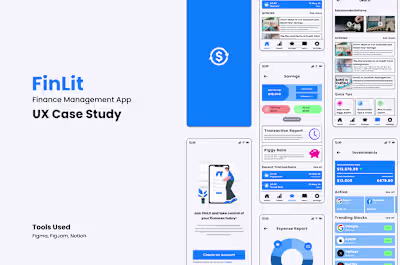 FinLit’s Smart Solutions - A UX Case Study
