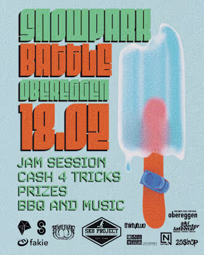 Poster Design for Snowpark Battle 