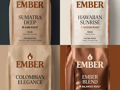 ☕🔥 EMBER
A premium coffee brand