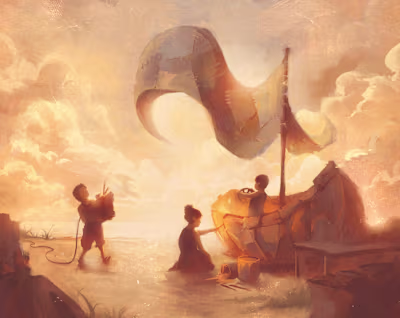 Dreamy Children Paintings