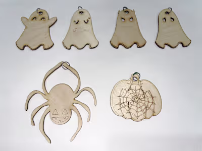 Children's Halloween Pendant Designs
