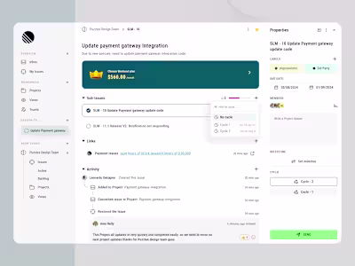 Project Management & Team Collaboration Dashboard