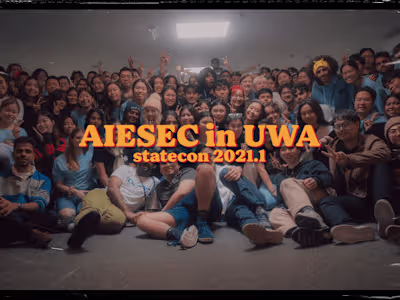 AIESEC in UWA - Conference Recap