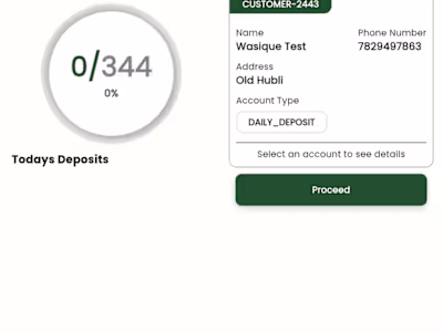 Daily Deposit