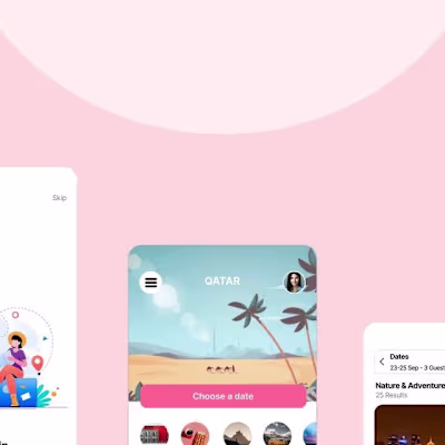 Sandesh Magar on Instagram: “travel app design”