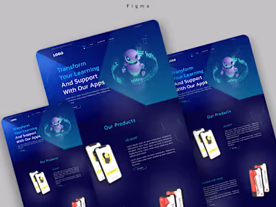 Learn & Support Solutions Web Design