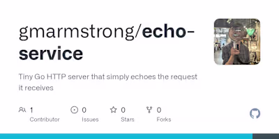 GitHub - gmarmstrong/echo-service: Tiny Go HTTP server that sim…