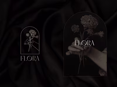 FLORA / Logo & Brand Identity Design