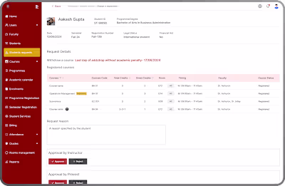 Centralised Student Information System Design