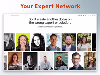 Connecting Experts to Each Other