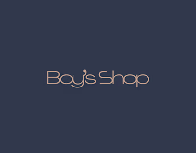 Professional Logo Design Services for Boy's Shop Brands