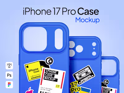 iPhone 17 Pro Case Mockup