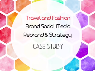 Comprehensive Social Media Strategy for Travel and Fashion 