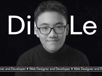 portfolio/agency website for myself. this