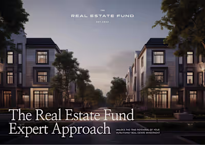 The Real Estate Fund’s brand identity and web design convey ...