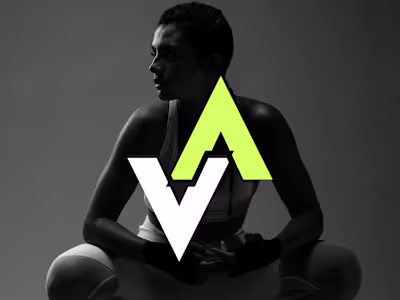 Vitality Hub Logo and UI Design