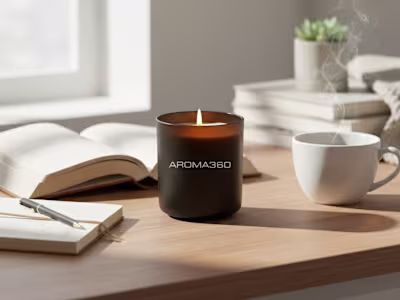 Luxury Candle Editorial Concepts