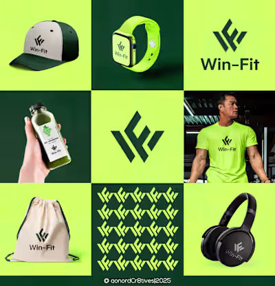 Premium Minimalist Gymnastics Company Logo