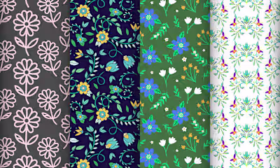 Custom Pattern Design, Seamless, Textile, Sewing