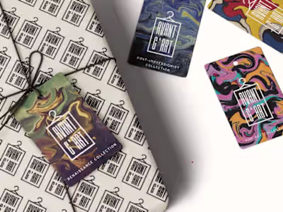 AVANT G'ART - Clothing boutique branding