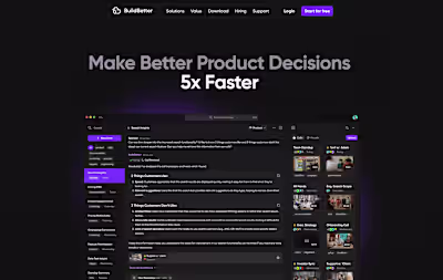 Build Better AI